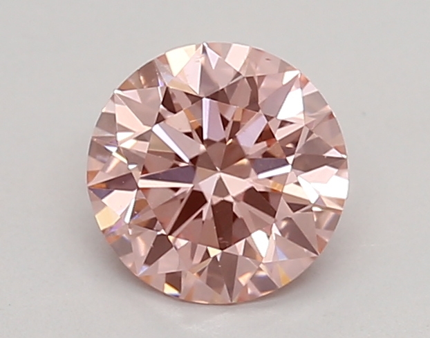 0.79ct FANCY INTENSE  PINK VS1 Round (IGI)