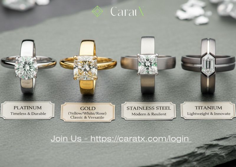 💎The Ultimate Guide to Choosing the Right Metal for Your Diamond Ring