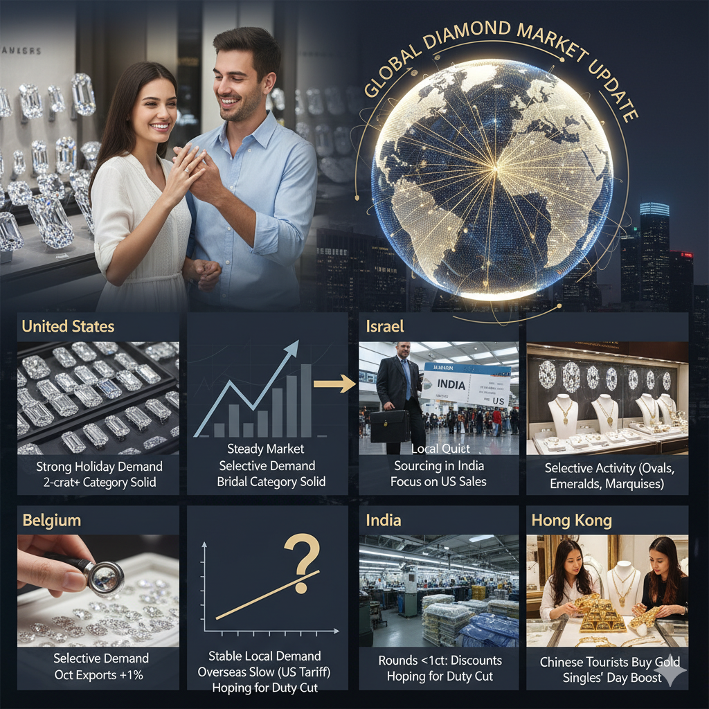 💎Global Diamond Market Pulse: A Deep Dive into Regional Trends, Challenges, and Opportunities