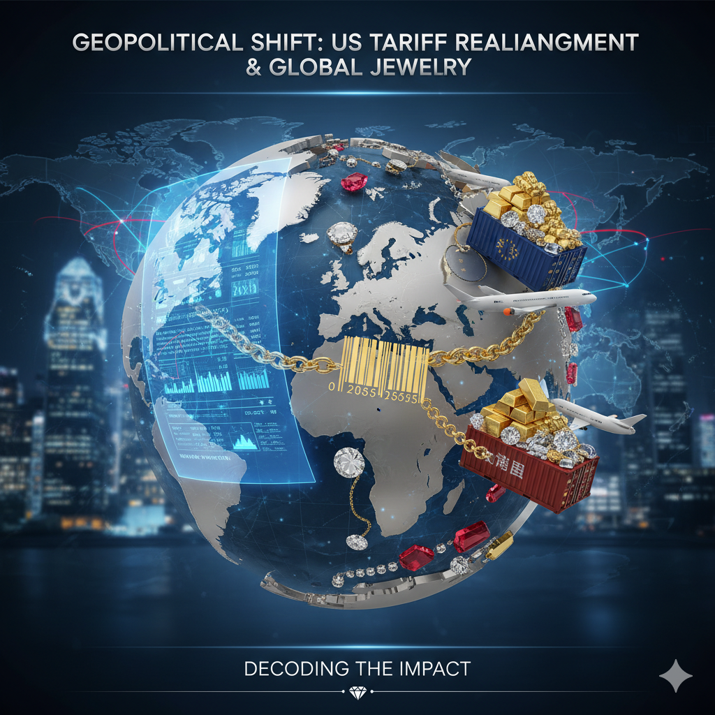 💎Geopolitical Shift: Decoding the US Tariff Realignment and Its Impact on the Global Jewelry Industry