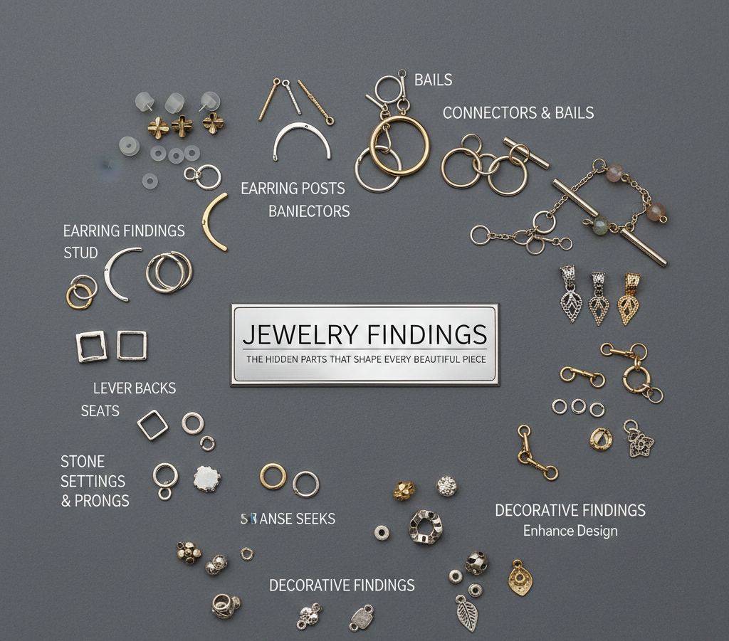 The Essential Guide to Jewelry Findings: The Hidden Framework of Beautiful Design