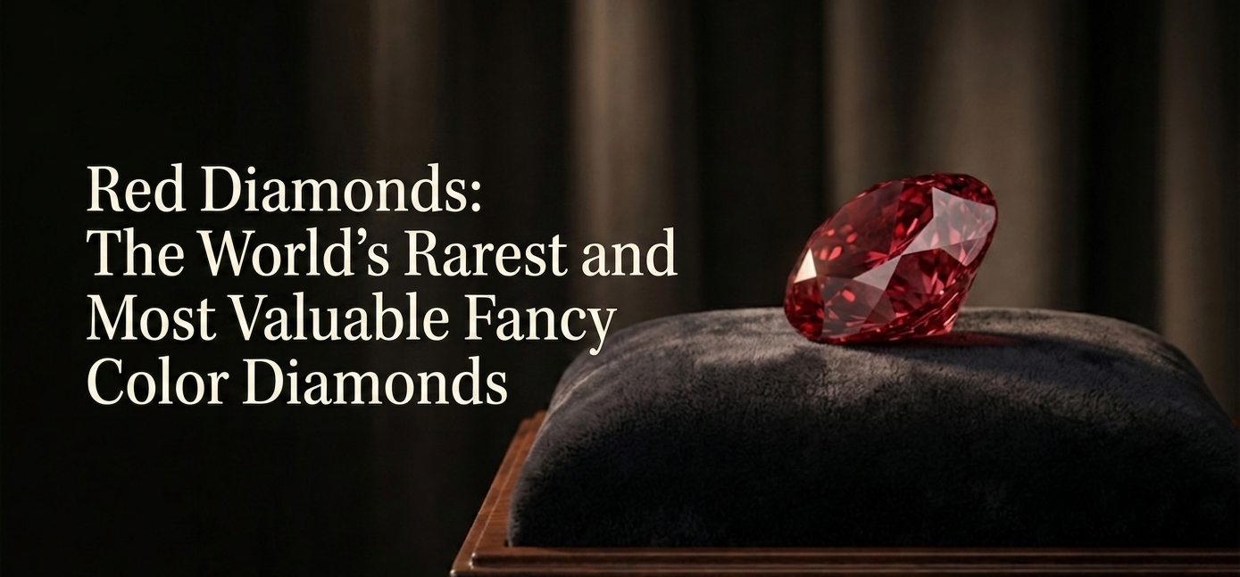 Red Diamonds: The World’s Rarest and Most Valuable Fancy Color Diamonds