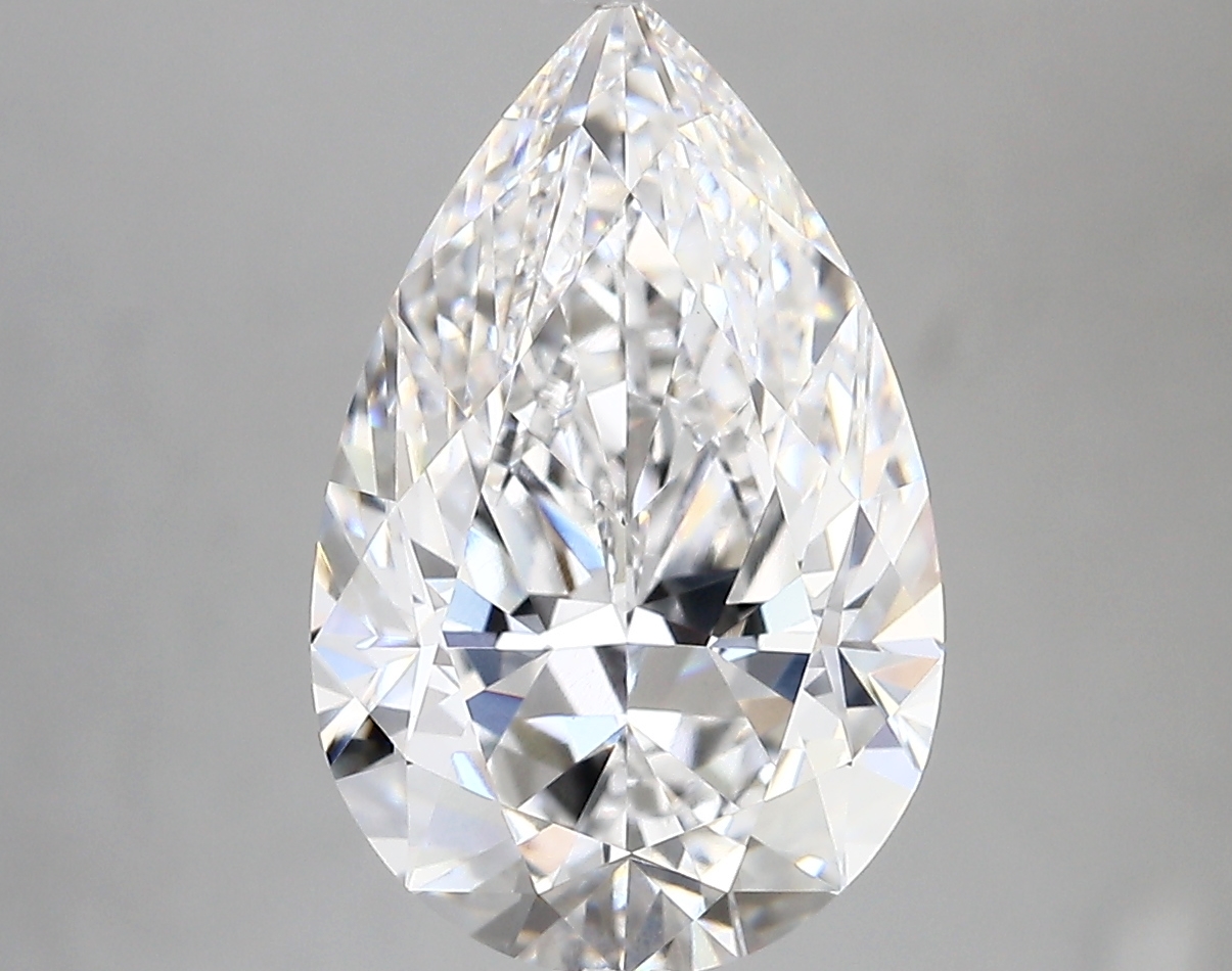 4.03ct D VVS2 Pear (IGI)