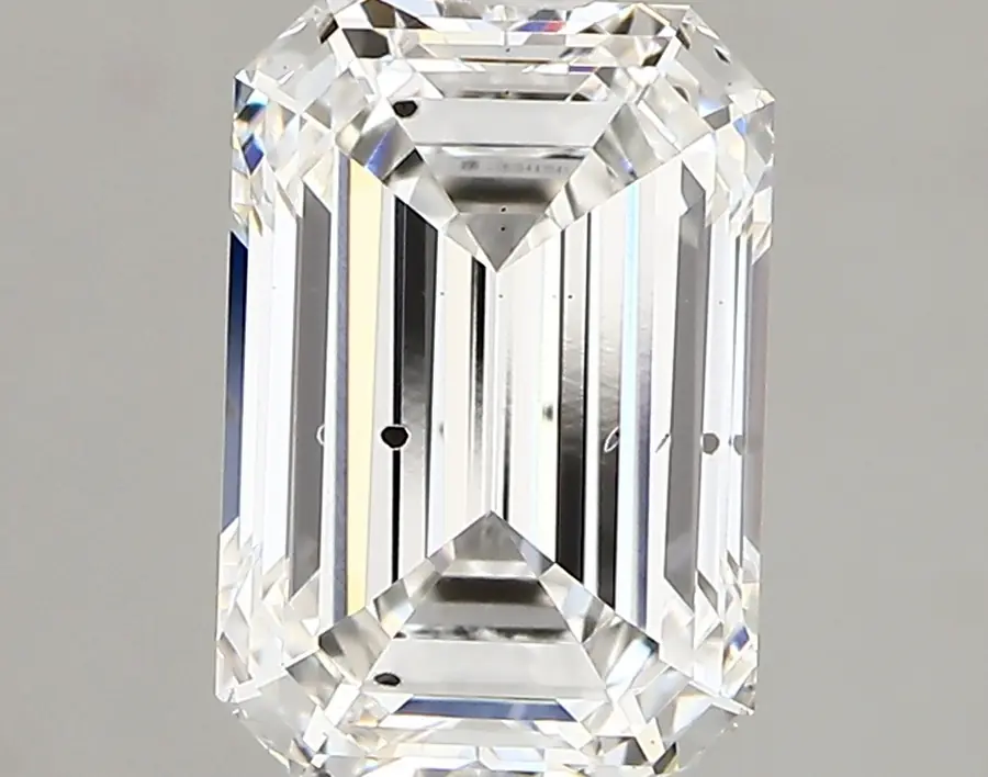 1.87ct F SI1 Emerald (IGI)