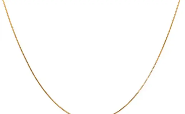 22k Box Chain - 18”