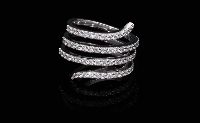 D218 Serpenti Lab Grown Diamond Ring