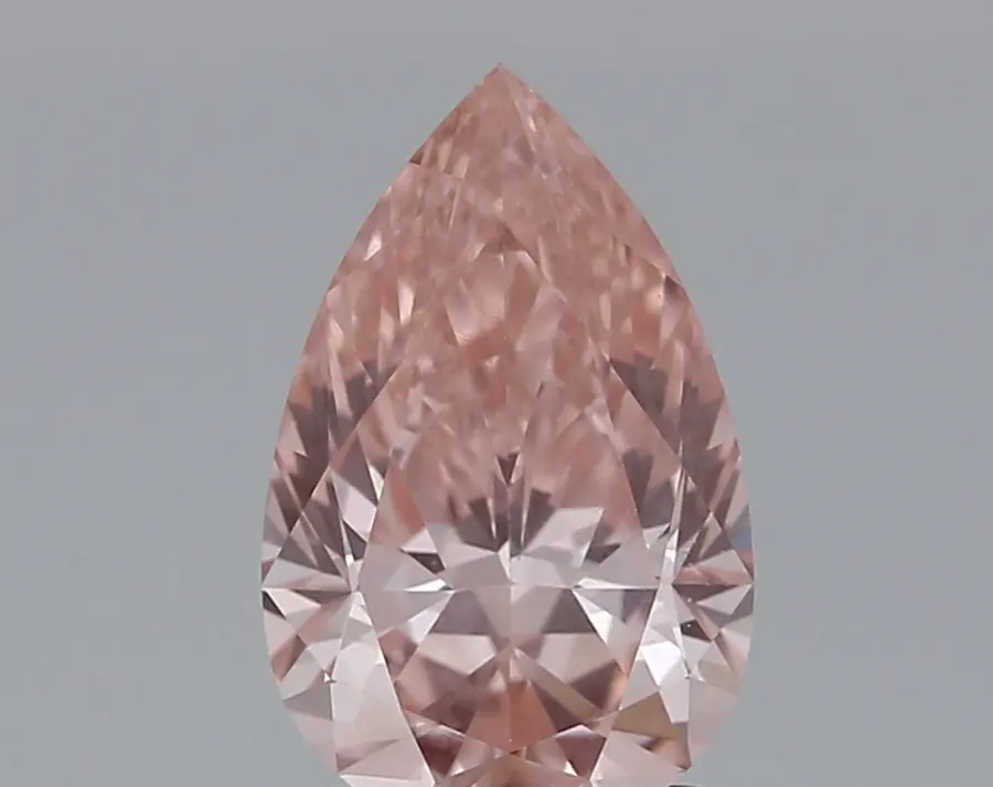 1.64ct FANCY VIVID  PINK VVS2 Pear (IGI)
