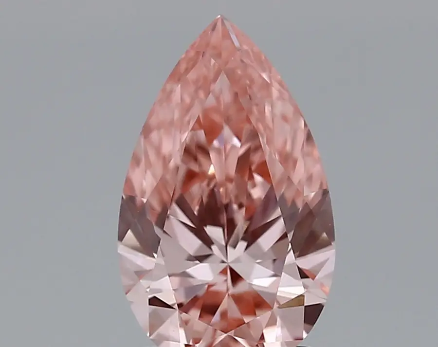 1.59ct FANCY VIVID  PINK VS1 Pear (IGI)
