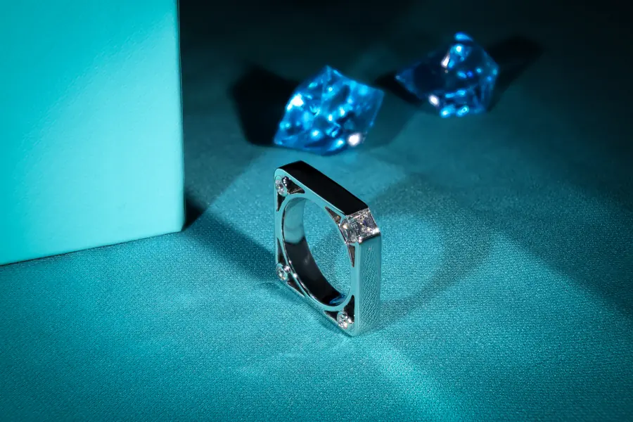 Lab Grown Diamond Tear Pendant