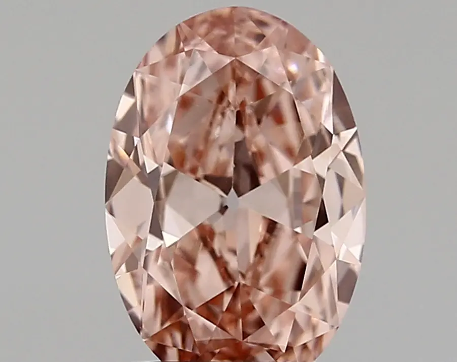 1.50ct FANCY INTENSE  PINK VVS2 Oval Old Miner (IGI)