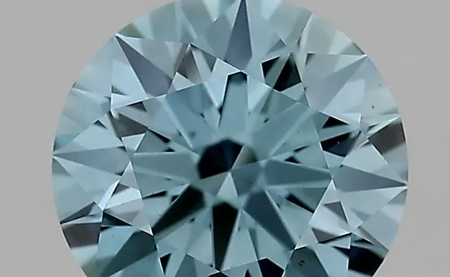 1.42ct FANCY VIVID  BLUE VVS2 Round (IGI)