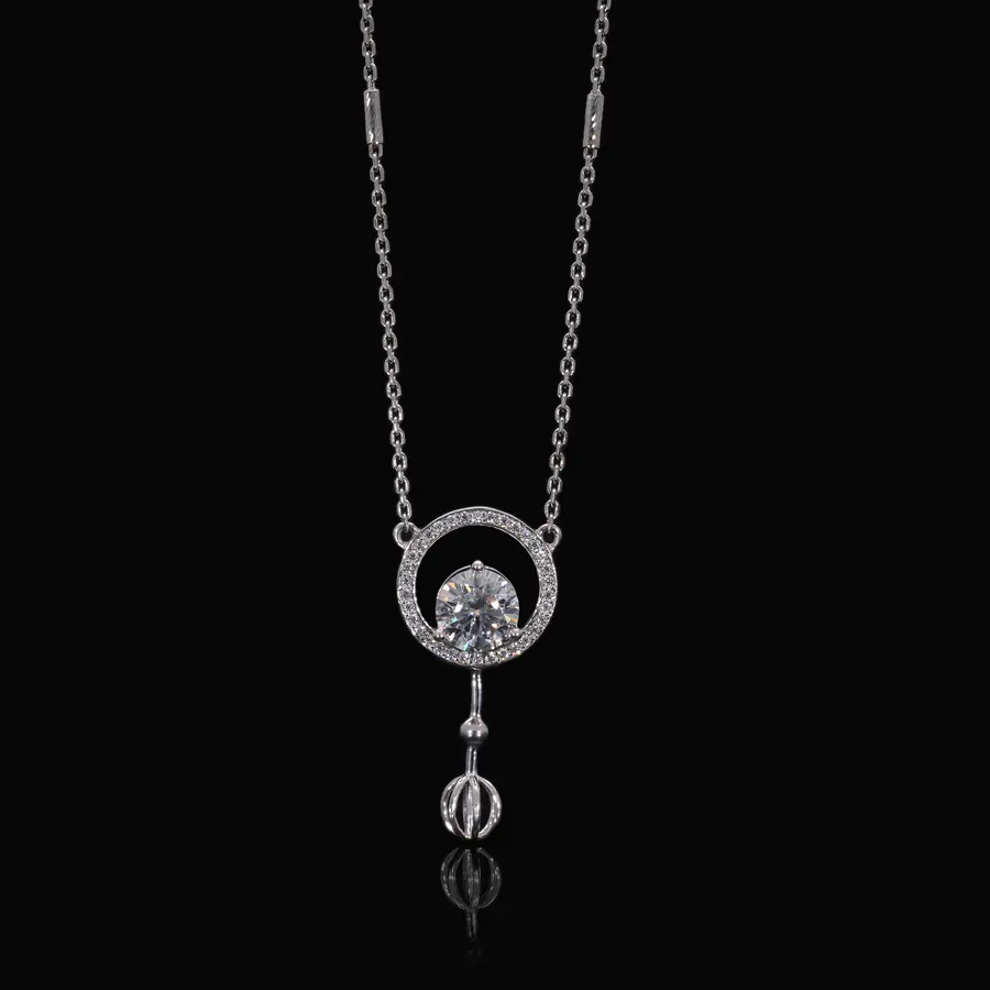 Lab Created Diamond Solitaire Ring