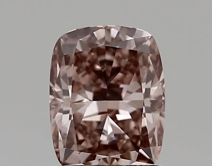 1.17ct FANCY INTENSE  PINK VVS1 Cushion (IGI)