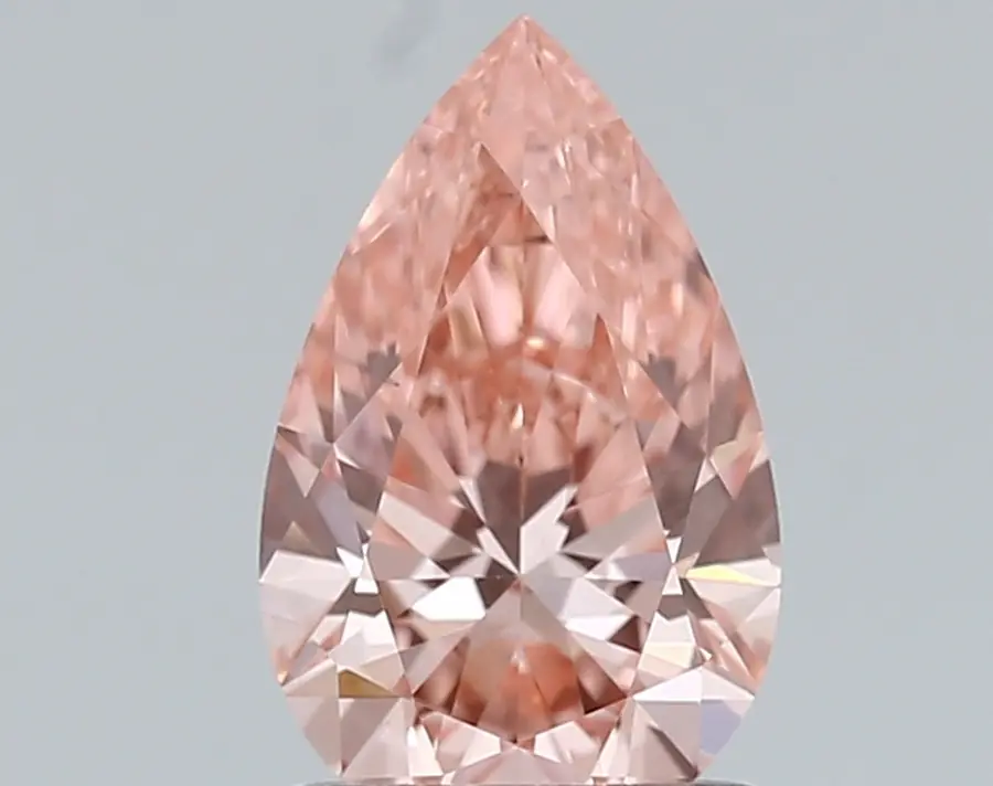 1.10ct FANCY VIVID  PINK VS1 Pear (IGI)