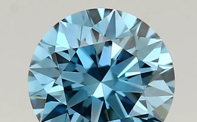 1.03ct FANCY VIVID  BLUE VS1 Round (IGI)