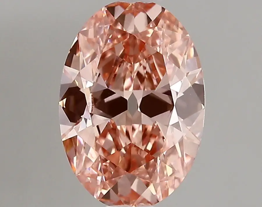 1.02ct FANCY VIVID  PINK VS1 Oval Old Miner (IGI)