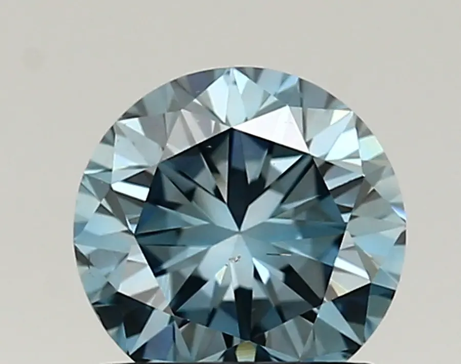 1.01ct FANCY VIVID  BLUE SI1 Round (IGI)