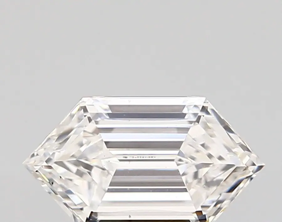 1.01ct D VS2 Long Hexagon (IGI)