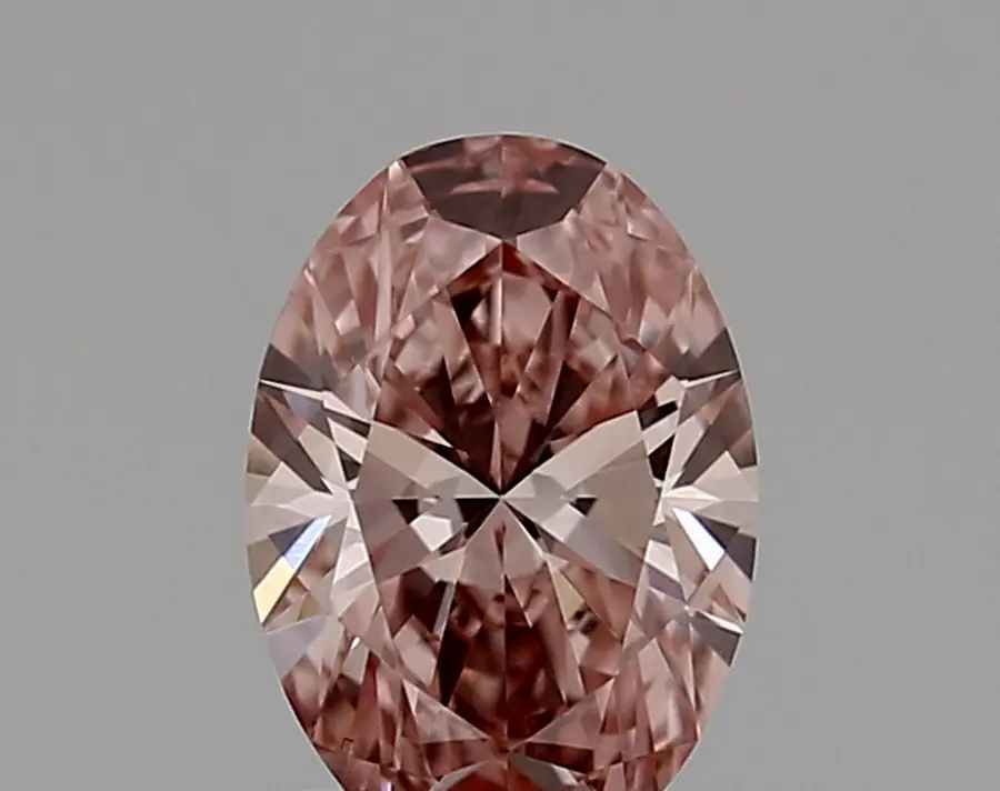 1.00ct FANCY VIVID  PINK VS1 Oval (IGI)