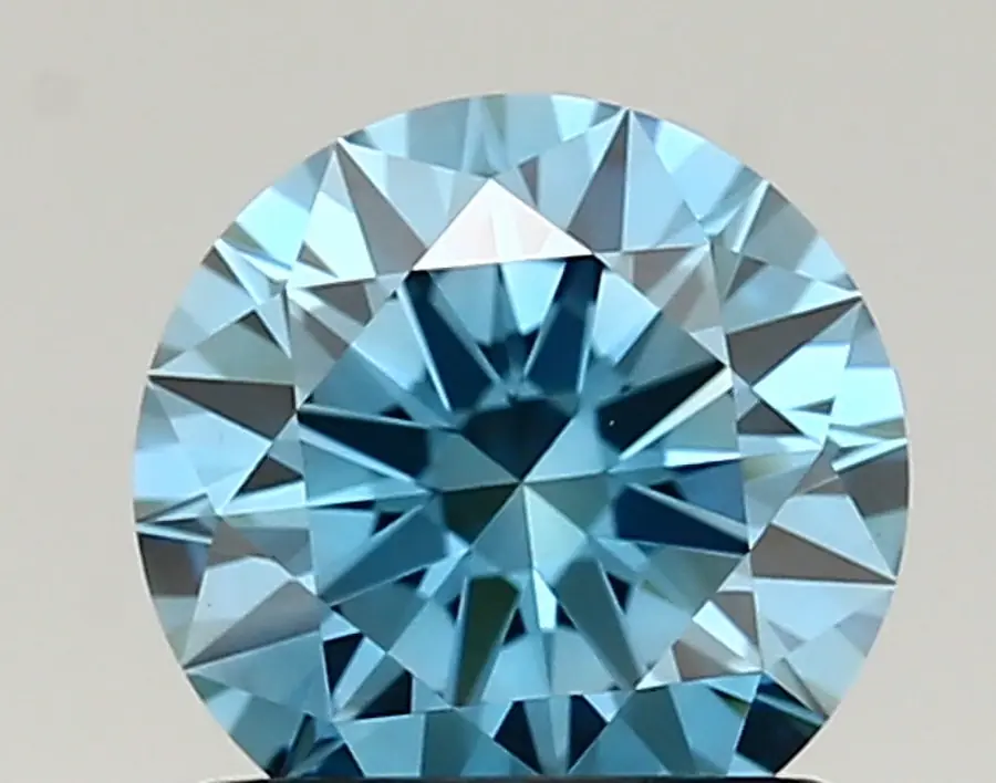1.00ct FANCY VIVID  BLUE VVS2 Round (IGI)