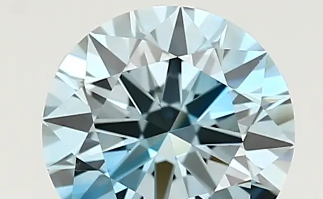1.00ct FANCY VIVID  BLUE VS2 Round (IGI)