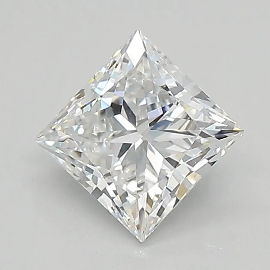 0.97ct D VVS2 Princess (IGI)
