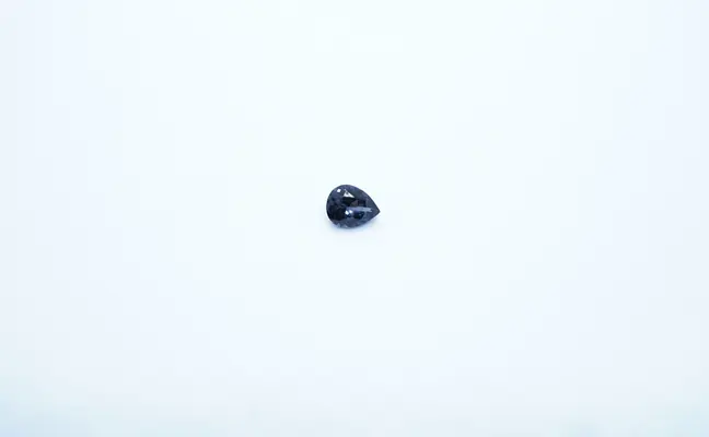 1 ct Pear Blue Spinel