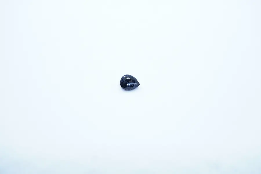1 ct Pear Blue Spinel