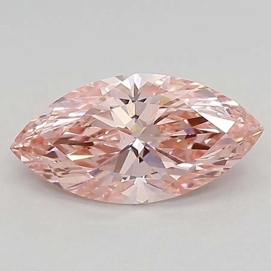 0.96ct FANCY VIVID  PINK VVS2 Marquise (IGI)