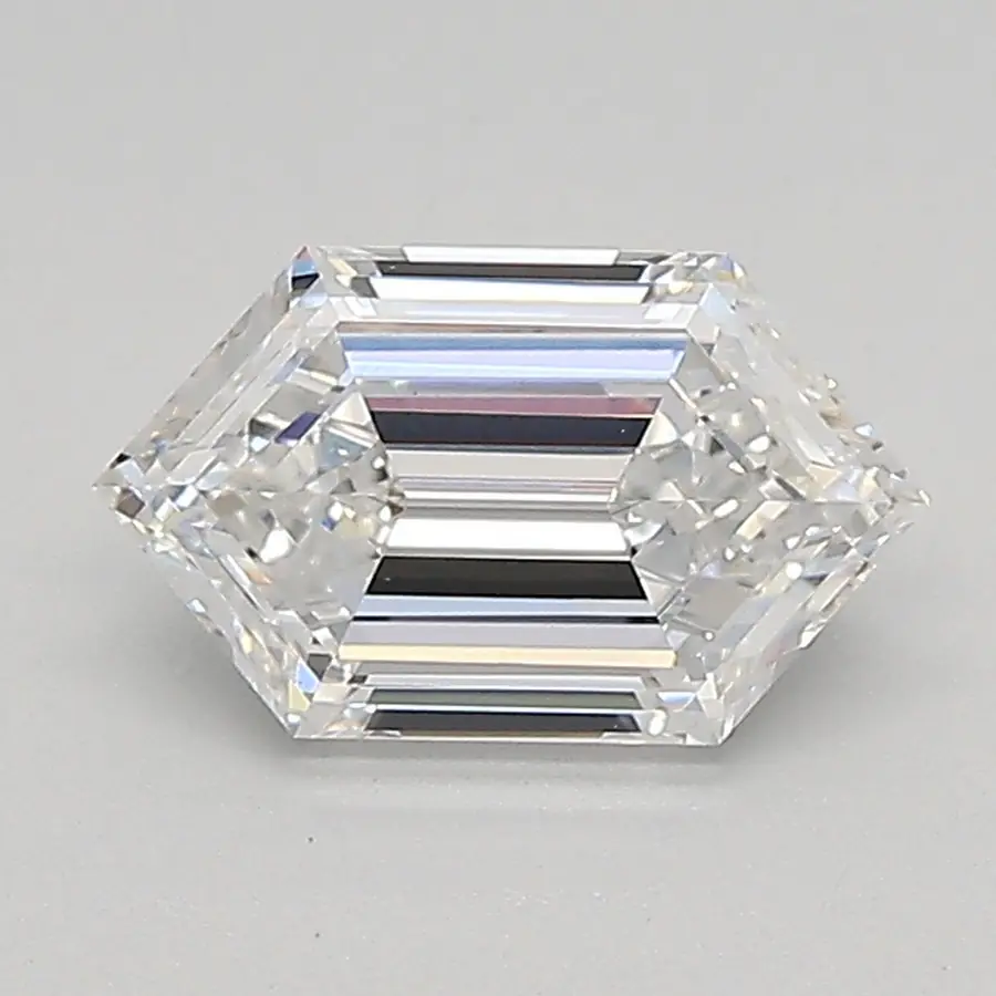 0.95ct D VVS2 Long Hexagon (IGI)