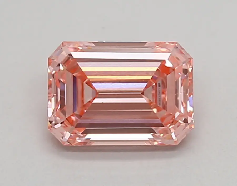 0.94ct FANCY VIVID  PINK VS1 Emerald (IGI)