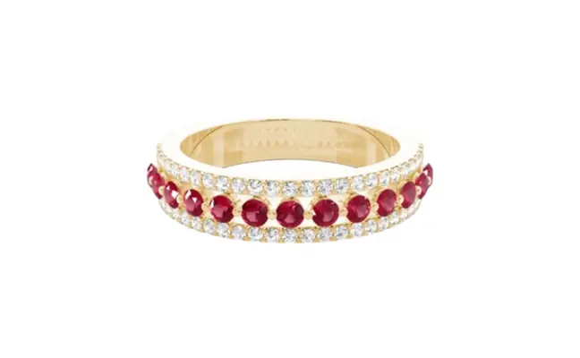 Meera Ring (CI. Zaveri)- 0.295 CTW 50 PCS VS1 Lab Grown Round Diamond  Ring