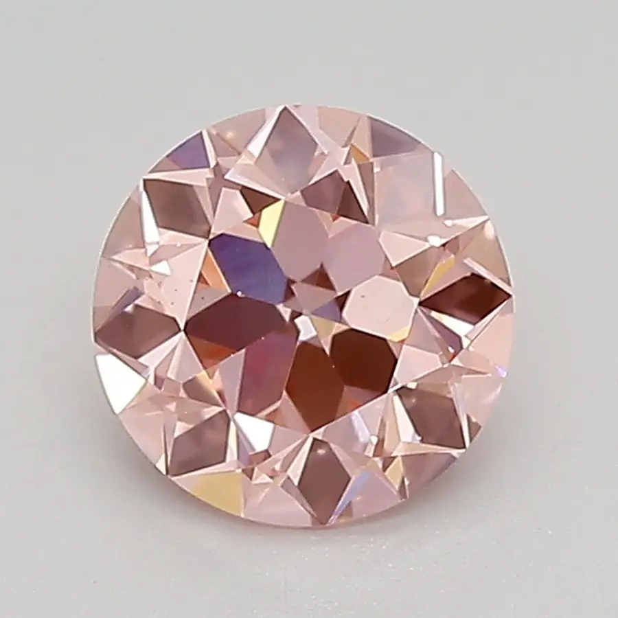 0.92ct FANCY VIVID  PINK VS2 Euro Cut (IGI)