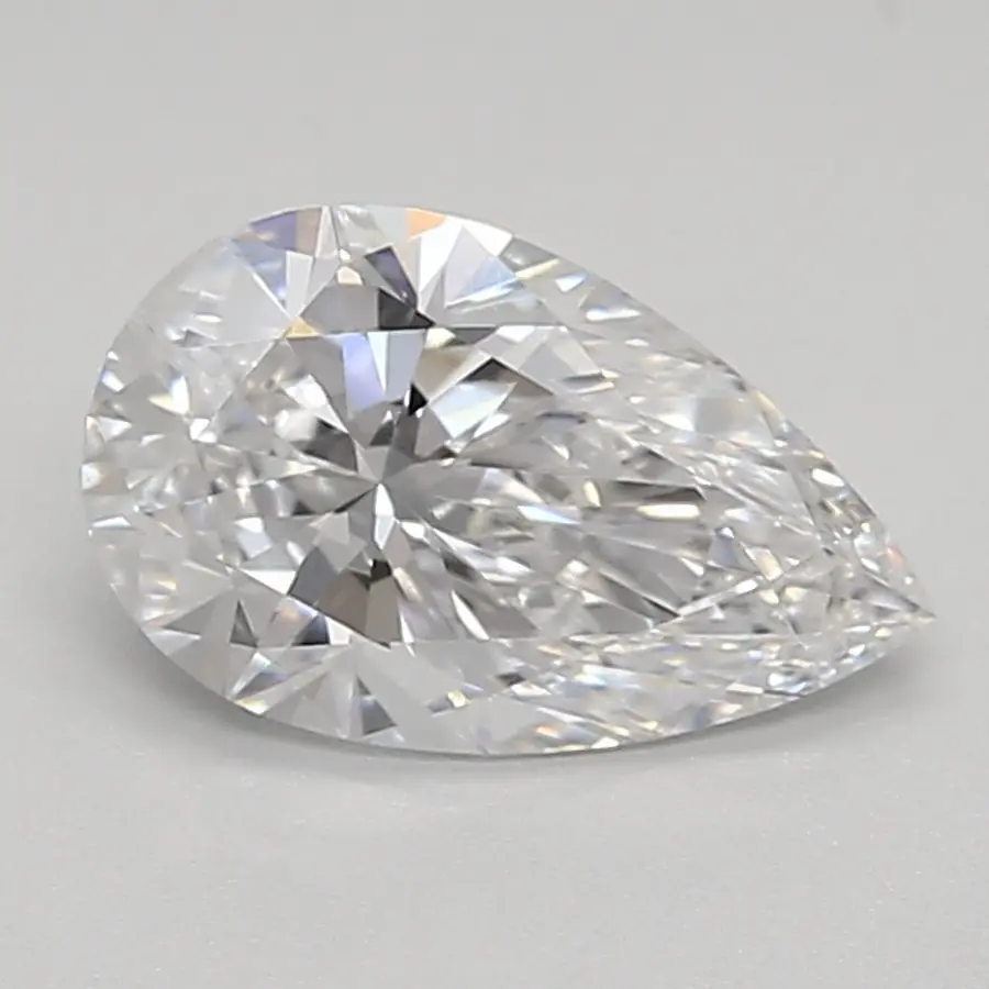 0.91ct D VVS2 Pear (IGI)