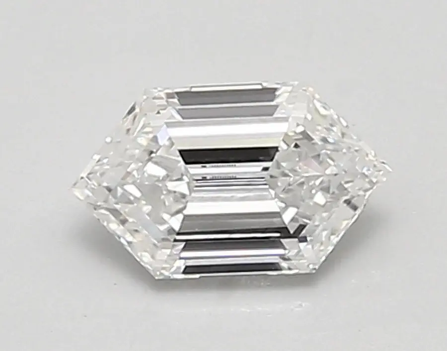 0.91ct D VVS1 Long Hexagon (IGI)