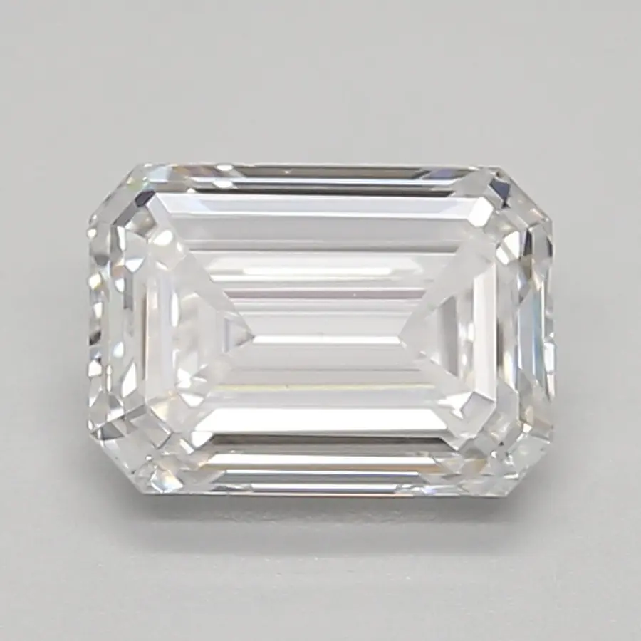 0.90ct D VVS2 Emerald (IGI)