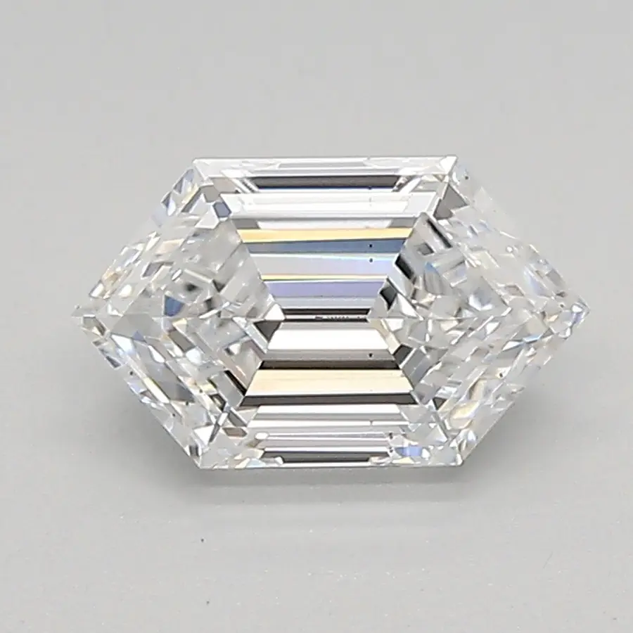 0.87ct D VS2 Long Hexagon (IGI)