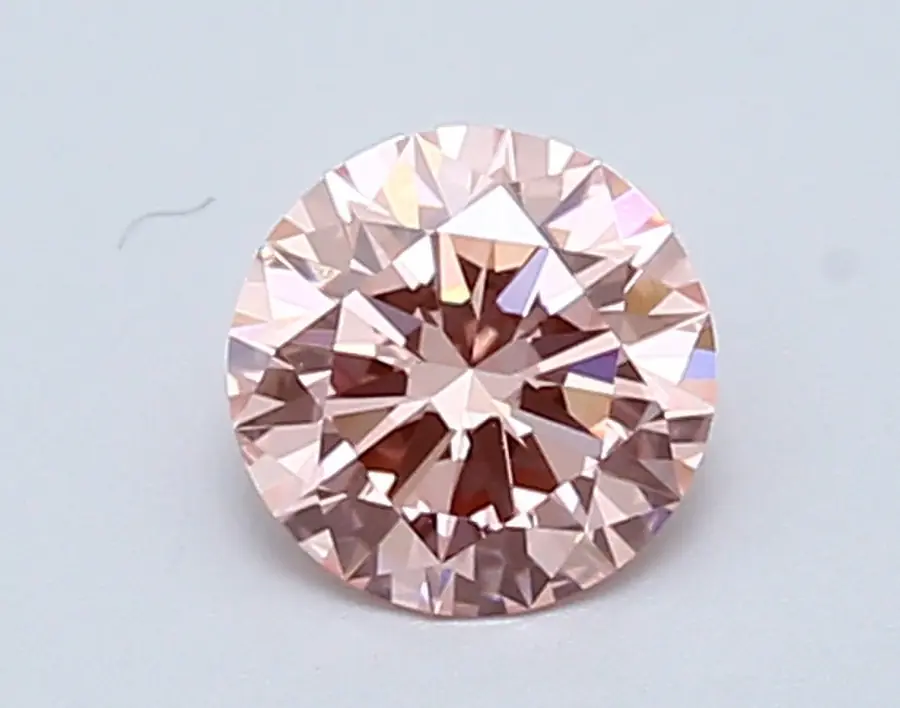 0.85ct FANCY VIVID  PINK VVS2 Round (IGI)