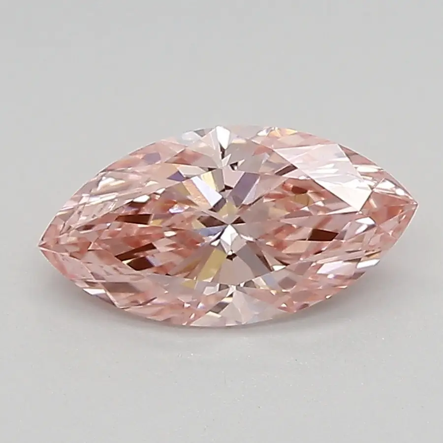 0.81ct FANCY VIVID  PINK VVS2 Marquise (IGI)