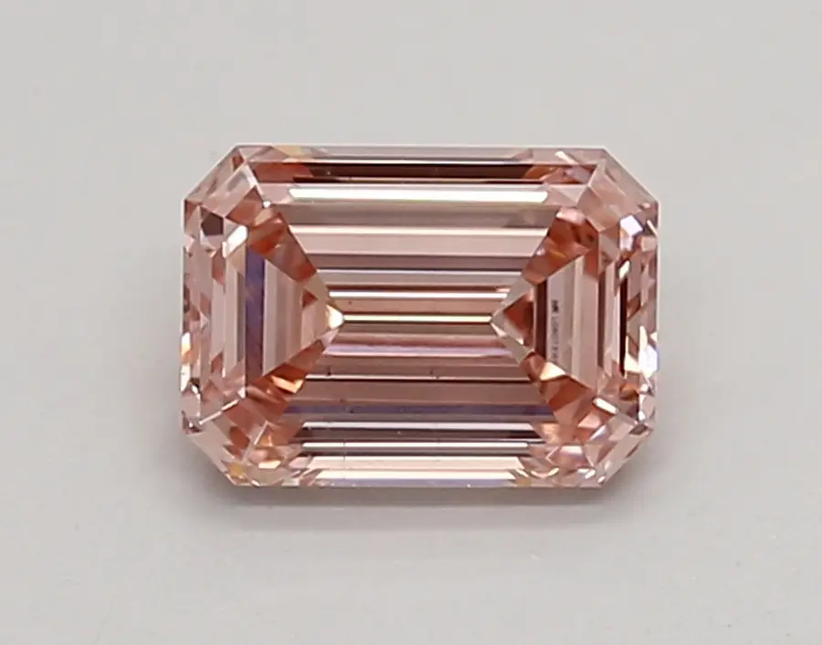 0.80ct FANCY INTENSE  PINK VS2 Emerald (IGI)