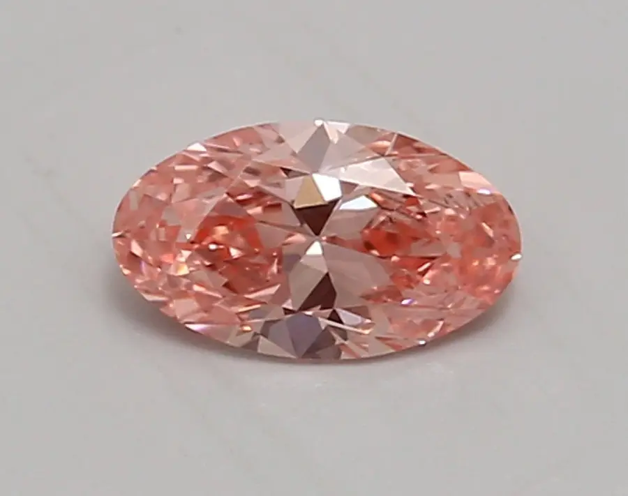 0.80ct FANCY VIVID  PINK VS2 Moval (IGI)
