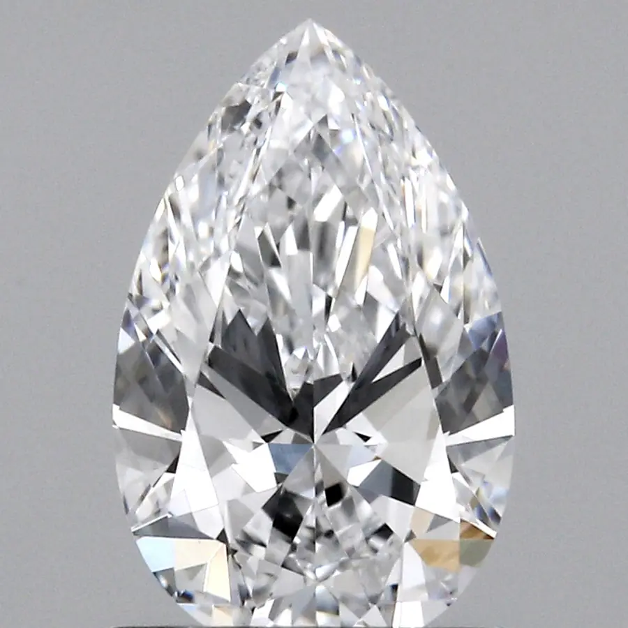 0.78ct D VVS2 Pear (IGI)