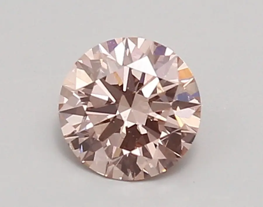 0.78ct FANCY INTENSE  PINK VS2 Round (IGI)