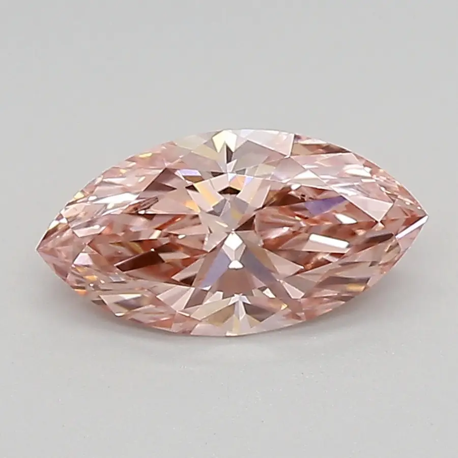 0.77ct FANCY VIVID  PINK VS1 Marquise (IGI)