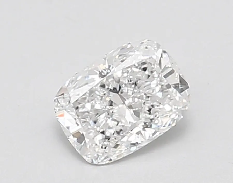 0.76ct D VVS2 Cushion (IGI)