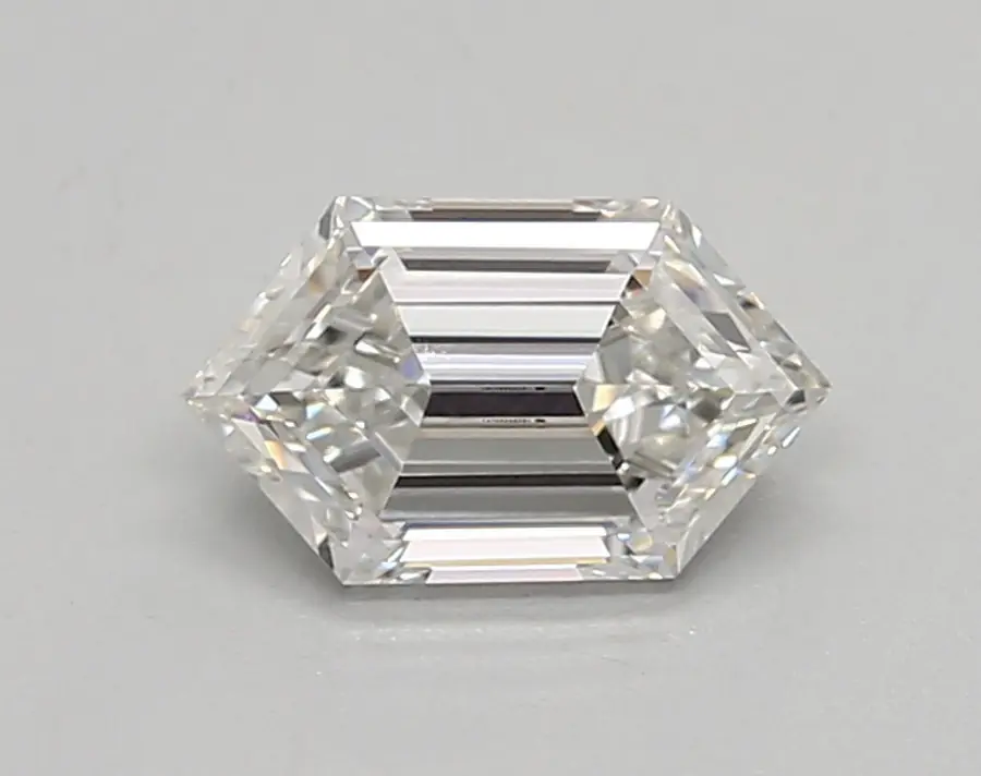 0.76ct F VVS1 Long Hexagon (IGI)