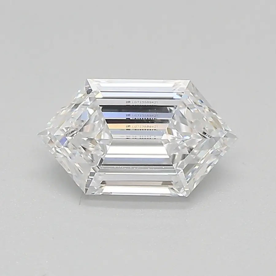0.75ct D VVS2 Long Hexagon (IGI)