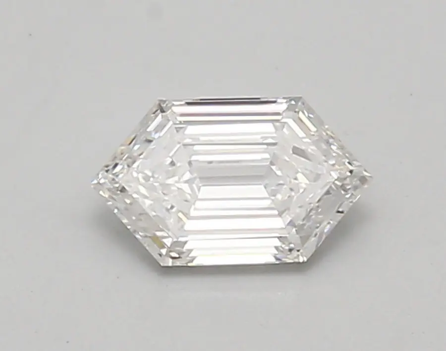 0.74ct D VVS2 Long Hexagon (IGI)
