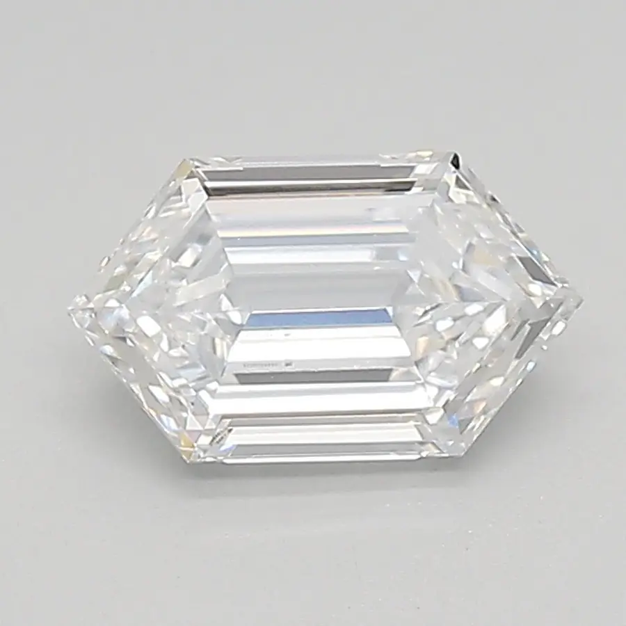 0.74ct D VVS2 Long Hexagon (IGI)