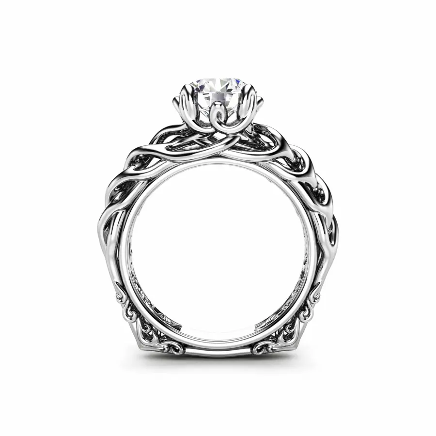 Classic floral Diamond Ring